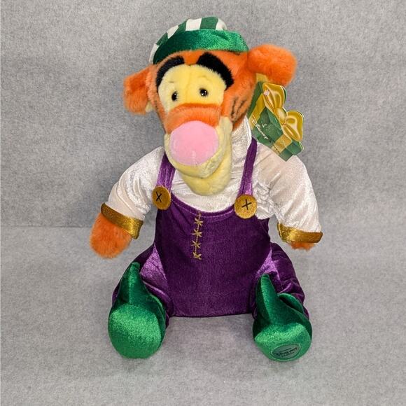 Disney Store Exclusive Tigger Elf Plush 13" Stuffed Animal Winnie The Pooh NWT - Picture 6 of 7